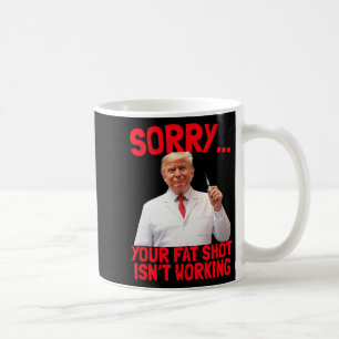 Caneca De Café O Tiro De Gordura Cheia Engraçada O Tiro De Gordur
