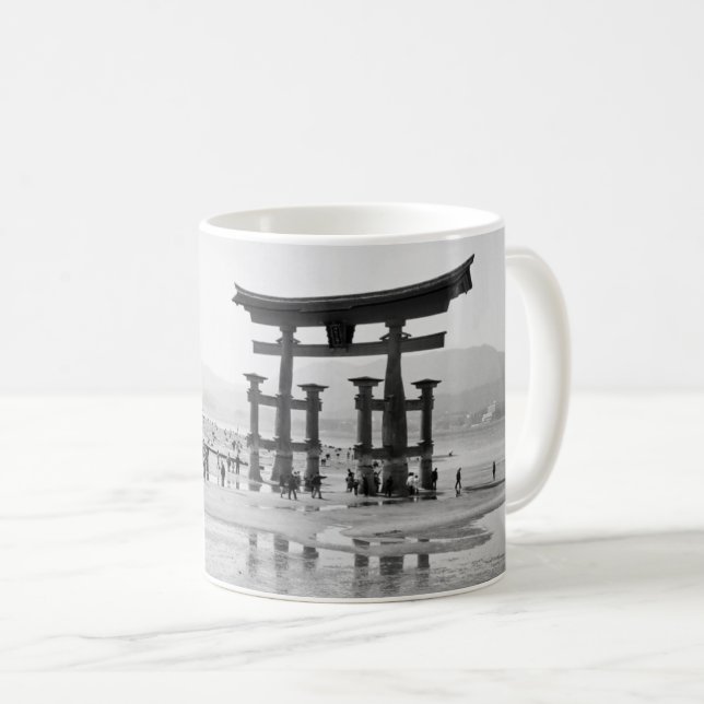 Caneca De Café O-torii, Itsukushima Shrine: Japão (Frente Esquerda)