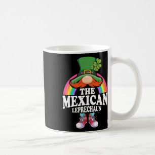 Caneca De Café O Traje de Dia de São Patrício do Leprechaun Mexic