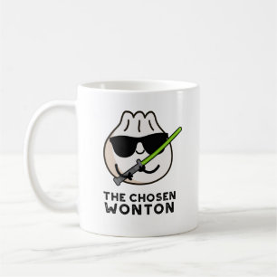 Caneca De Café O trocadilho de Comida elegante Wonton