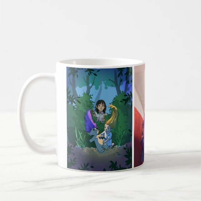 Caneca De Café O Troll Series Trilogy Mug (Esquerda)