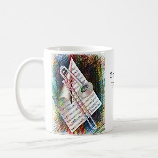 Caneca De Café O Trombone (Esquerda)