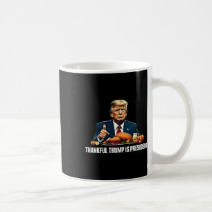 Caneca De Café O Trump De Graças É O Presidente De Ação De Graças