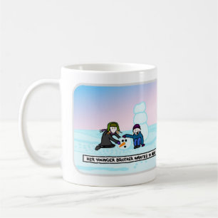 Caneca De Café O ÚLTIMO boneco de neve
