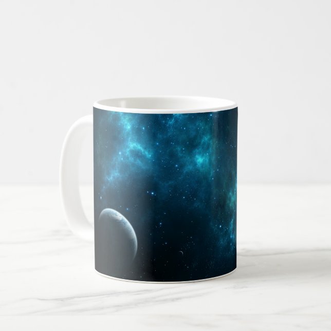 Caneca De Café O universo (Frente Esquerda)