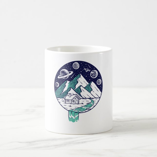 Caneca De Café O Universo (Centro)