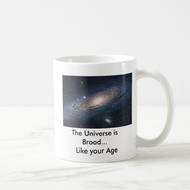 Caneca De Café O universo é largo… (Direita)