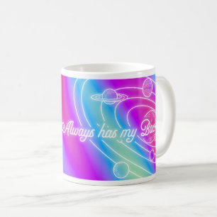 Caneca De Café O Universo sempre tem as minhas costas