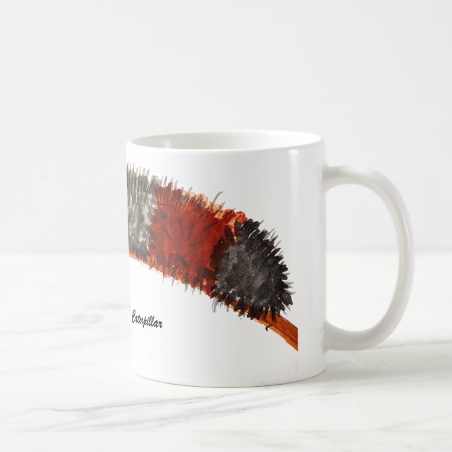 Caneca De Café O urso lanoso Caterpillar agride (Direita)