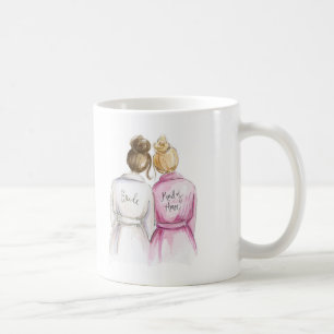 Caneca De Café O vazio para trás agride a empregada doméstica