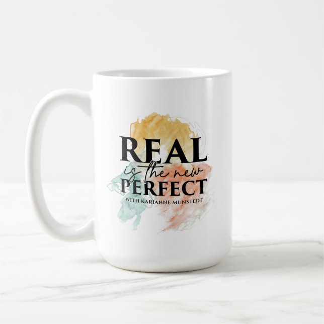 Caneca De Café O verdadeiro é o novo Perfect Mug (Esquerda)