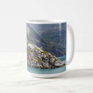 Caneca De Café O verde desperta no azul