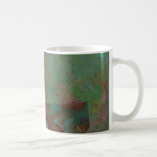 Caneca De Café O vermelho e o verde (Direita)