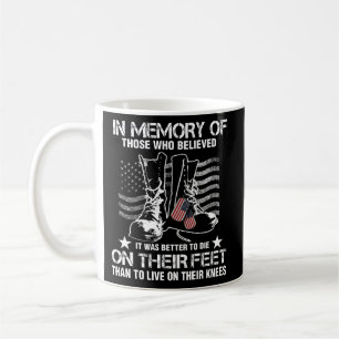 Caneca De Café O veterano na memória daqueles que a acreditaram