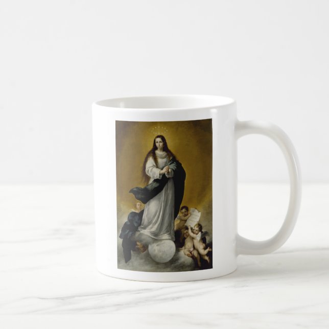 Caneca De Café O Virgin da concepção imaculada (Direita)