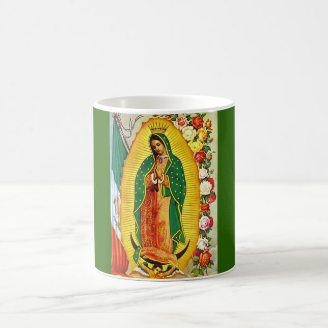 Caneca De Café O Virgin de Guadalupe. (Centro)