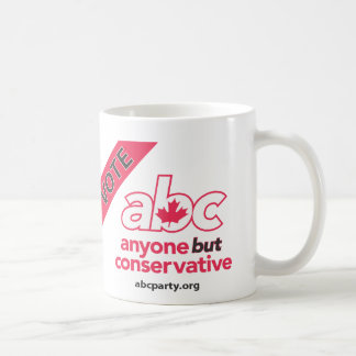 Caneca De Café O voto ABC agride