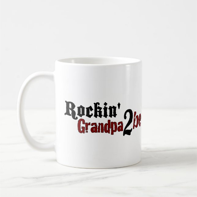 Caneca De Café O vovô 2 de Rockin seja (Esquerda)