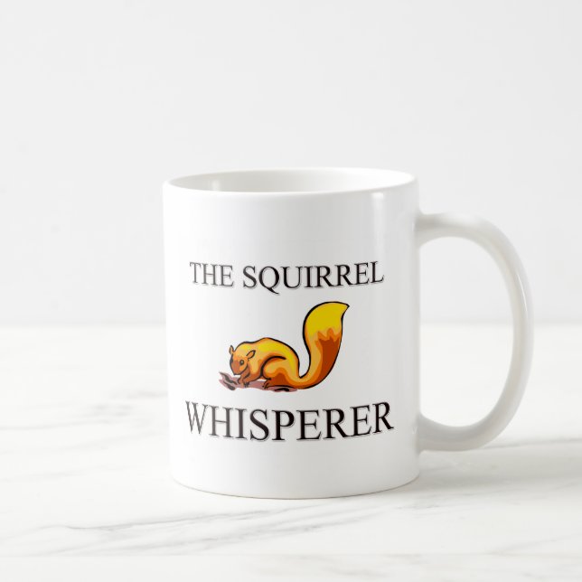 Caneca De Café O Whisperer do esquilo (Direita)