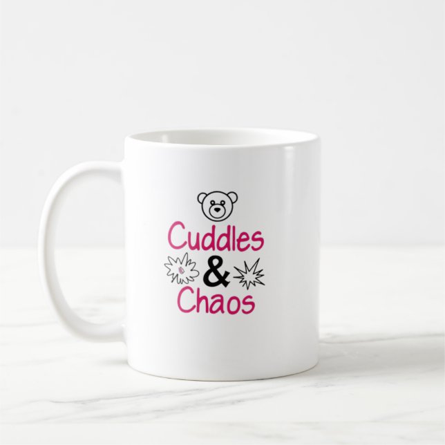 Caneca De Café O Yin e Yang da Paternidade (Esquerda)