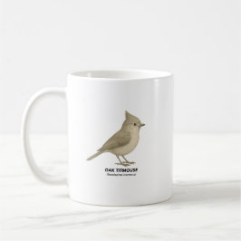 Caneca De Café Oak Titmouse - Pássaros da Califórnia