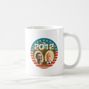 Caneca De Café Obama 2012