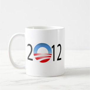 CANECA DE CAFÉ OBAMA 2012
