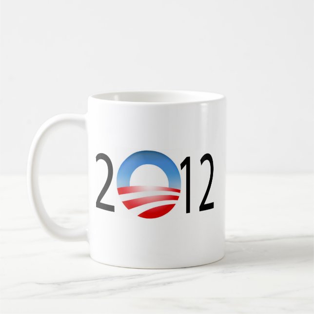 CANECA DE CAFÉ OBAMA 2012 (Esquerda)