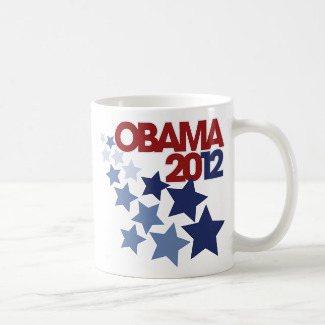 Caneca De Café Obama 2012 (Direita)
