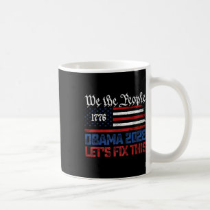 Caneca De Café Obama 2028 Vamos Corrigi-Lo.