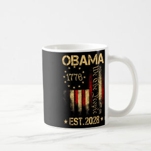 Caneca De Café Obama 2028 Vota Obama Para A Eleição Do Presidente