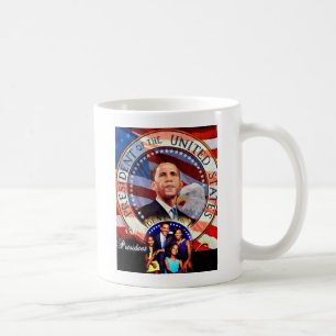 Caneca De Café Obama, 45º Presidente dos Estados Unidos_