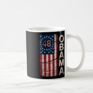 Caneca De Café Obama 48º Presidente Americano Flag Obama For Pres