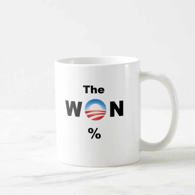 Caneca De Café Obama GANHOU! (Direita)
