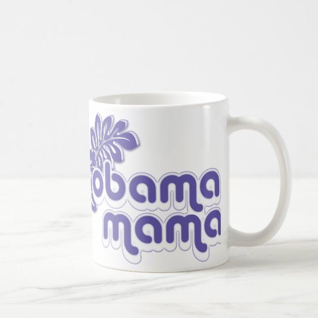 Caneca De Café obama mama (Direita)