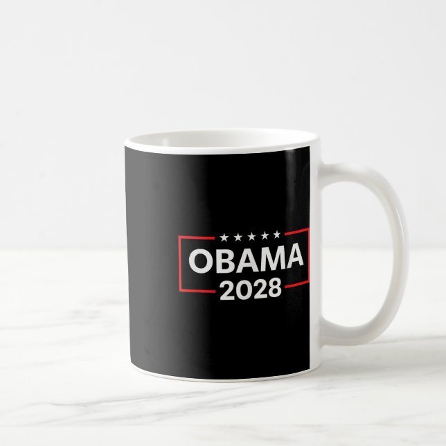 Caneca De Café Obama Para O Presidente 2028 Obama 2028 0 (Direita)