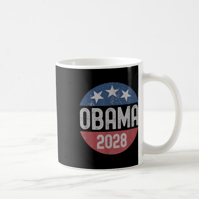 Caneca De Café Obama Para Presidente 2028 (Direita)