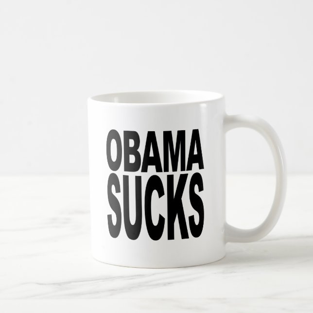 Caneca De Café Obama suga (Direita)