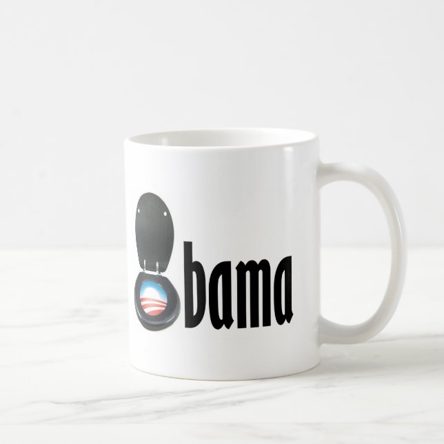 Caneca De Café Obama (toalete) (Direita)
