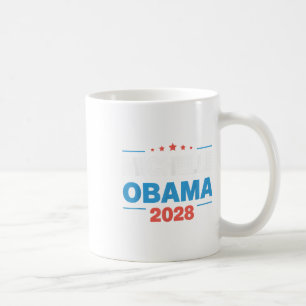 Caneca De Café Obama Vintage Presidente 2028 Obama