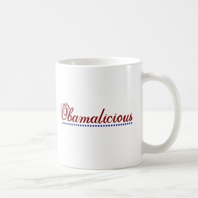 Caneca De Café Obamalicious (Direita)