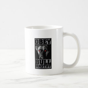 CANECA DE CAFÉ OBEDEÇA! BULLMASTIFF