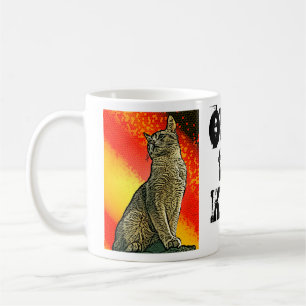 Caneca De Café Obedeça o gatinho