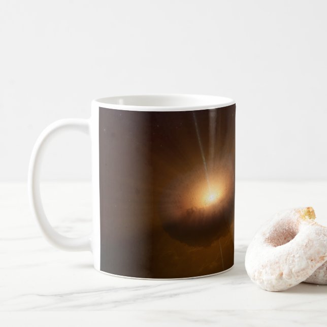 Caneca De Café Objeto Celestial Cx330. (Com Donut)