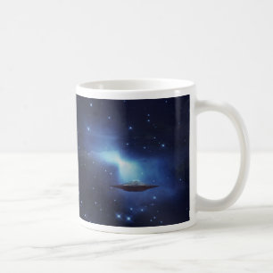 Caneca De Café Objeto do vôo do UFO no espaço