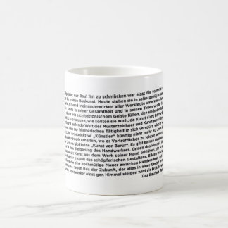 Caneca De Café Obliquamente