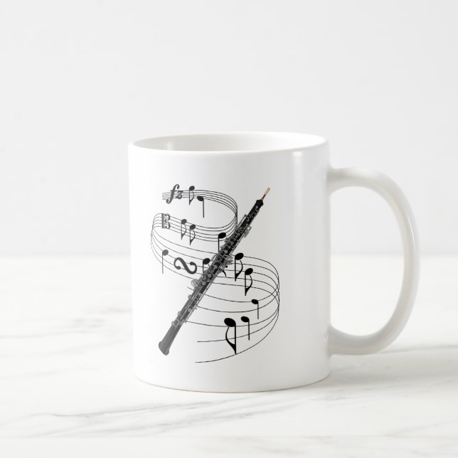 Caneca De Café Oboe (Direita)