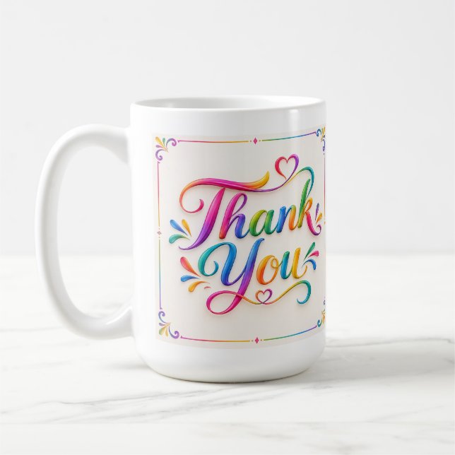 Caneca De Café Obrigado  (Esquerda)
