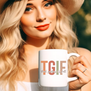 Caneca De Café Obrigado bondade é queda