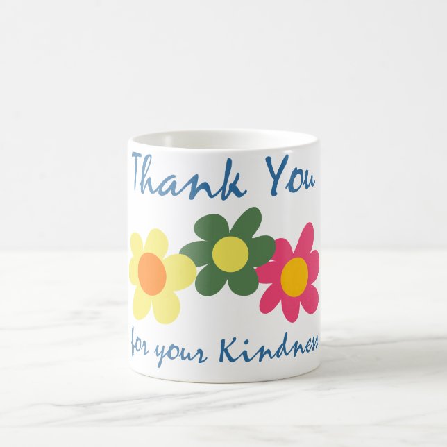 Caneca De Café Obrigado Daisies Mug (Centro)